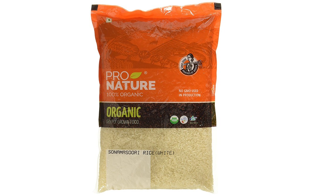 Pro Nature Organic Sonamasoori Rice (White) Pack 1 kilogram Reviews